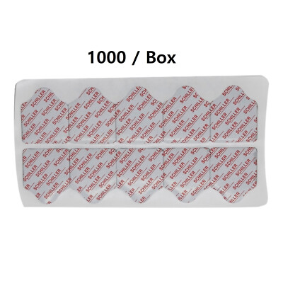 Schiller Tab Resting EKG Electrode ECG Resting Tab Connector 2.155031, 1000/Box