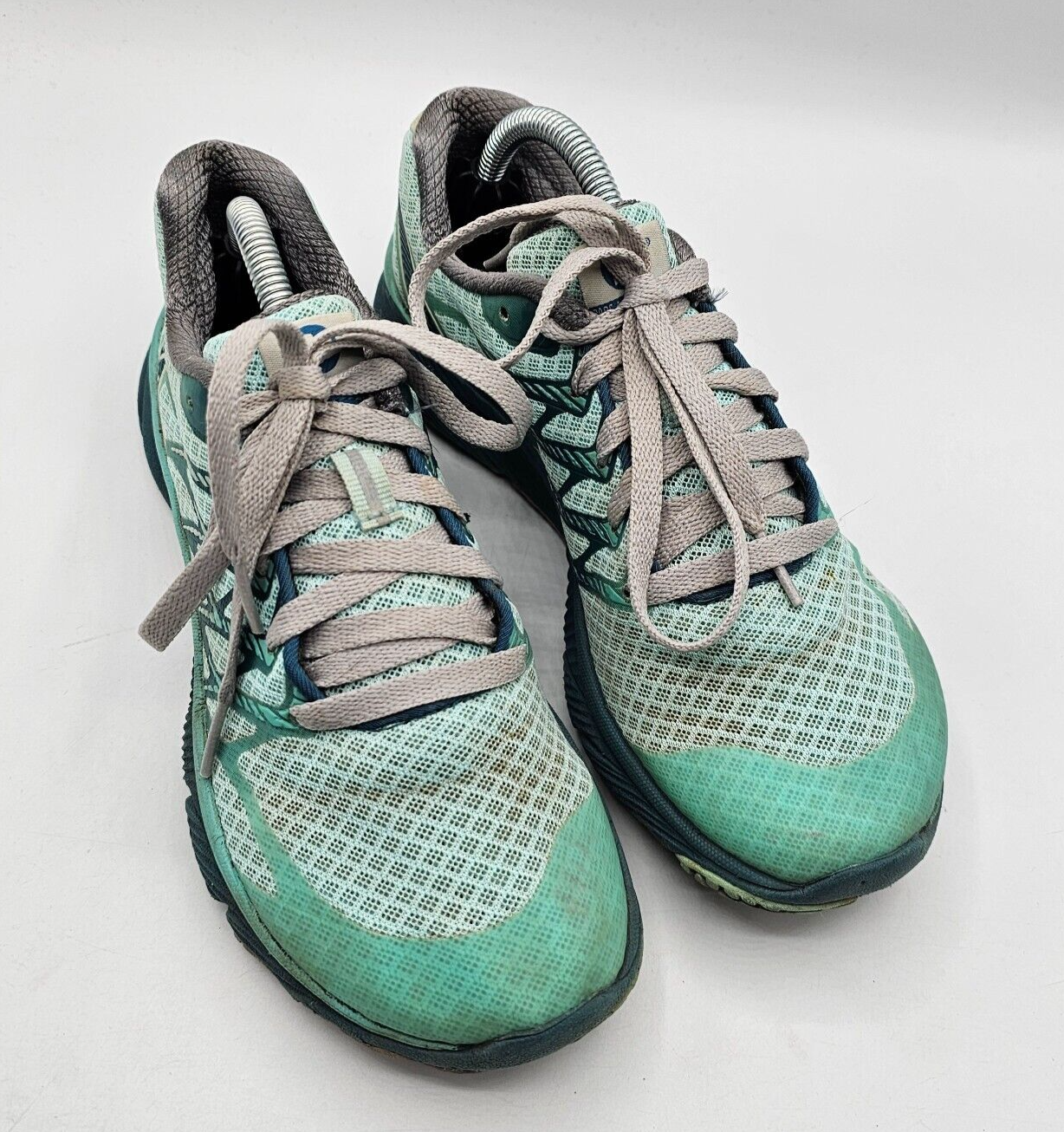 Scarpe da trail running verdi Merrell ad accesso nudo Adventurine taglia 6 5