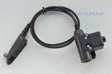 Z-Tactical U94 Headset Cable Adapter & PTT for Motorola radio GP328 GP340 GP360