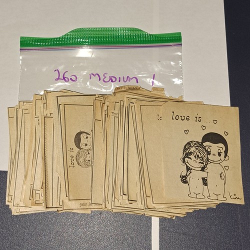 ❤Lot of 260 Love is... Kim Casali Original Newspaper Clippings Comics Collection