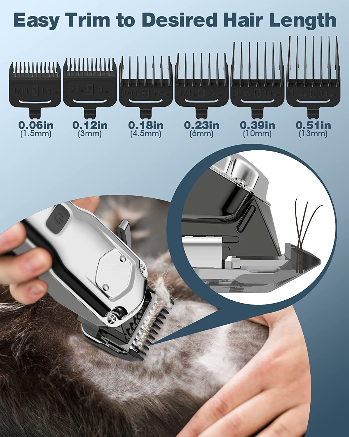 Hundeschermaschine Profi Schermaschine Dichtes Fell Wasserdichtes