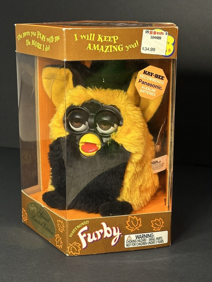 Autumn Furby Halloween Special Limited Edition Vintage 1999 NEW