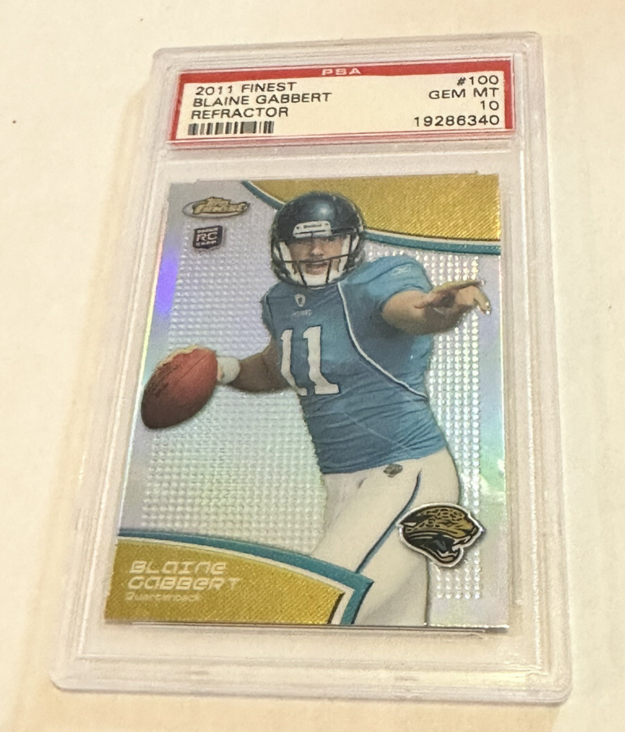 Blaine Gabbert Finest #100 Refractor