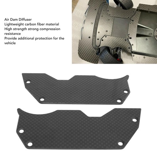 Air Dam Diffuser Left and Right Carbon Fiber Wheel Cover for Arrma Limitless - Picture 12 of 12