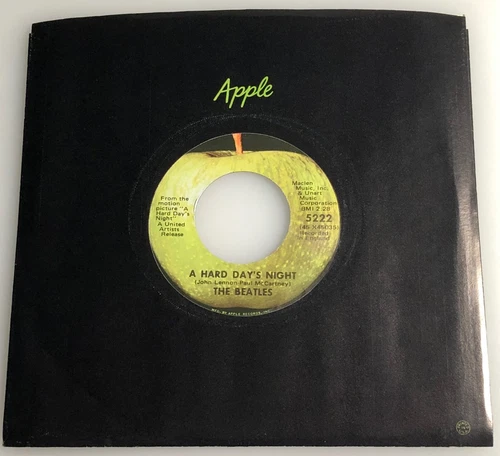 Beatles / A Hard Day's Night / West Coast /  Apple 45 / NM+