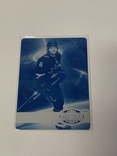 2021-22 Metal Universe Cyan Printing Plate #R-48 Ryan Merkley  **030885