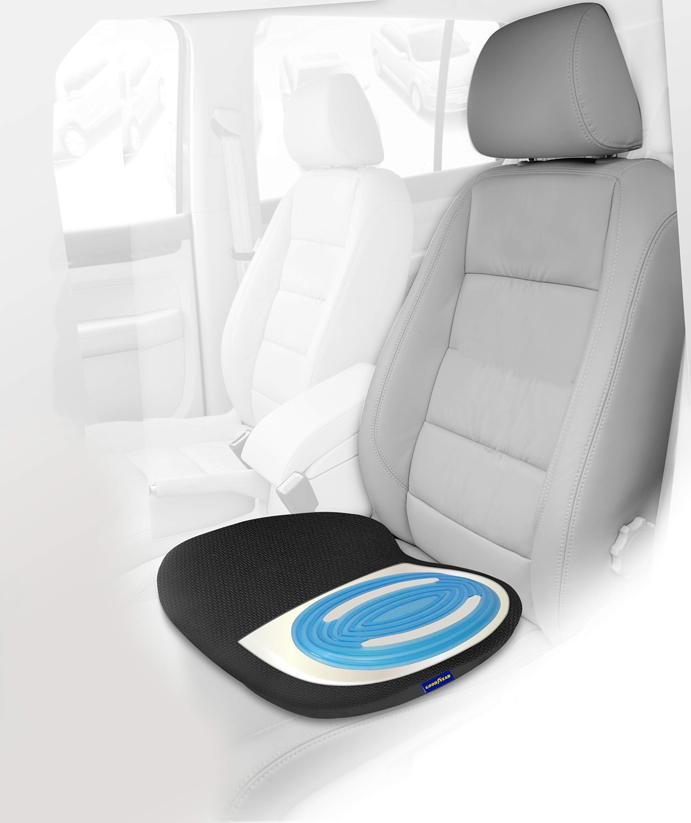 Goodyear GY1143 Extra Firm Seat Cushion With GEL Office Car SUV