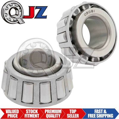 [2-Pack] 09081 Tapered Roller Inner Ring Single Cone 0.81''(Bore) x 0.875''(Width)