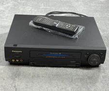 Panasonic PV-4564 Omnivision Blue Line VCR 4 Head HiFi VHS Player w/ remote