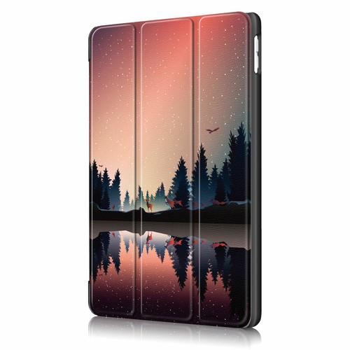 Folio Ultra Slim Tri-Fold Stand Leather Magnetic Smart Case Cover For Apple iPad - Picture 42 of 87