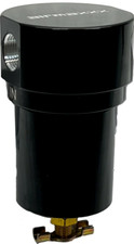 Airmaxxx Black Aluminum 38 Tank Water Filter Trap Drain Air Ride Suspension