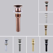 Pop Up Drain Stopper Without Overflow For Bathroom Sink Pop Up Drain Assembly