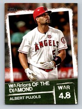 Albert Pujols 2020 Topps Warriors of the Diamond Baseball Card #WOD16
