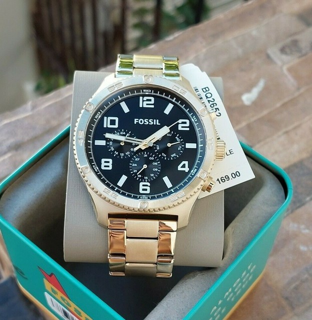 Fossil BQ2652 Brox Multifunction Gold 
