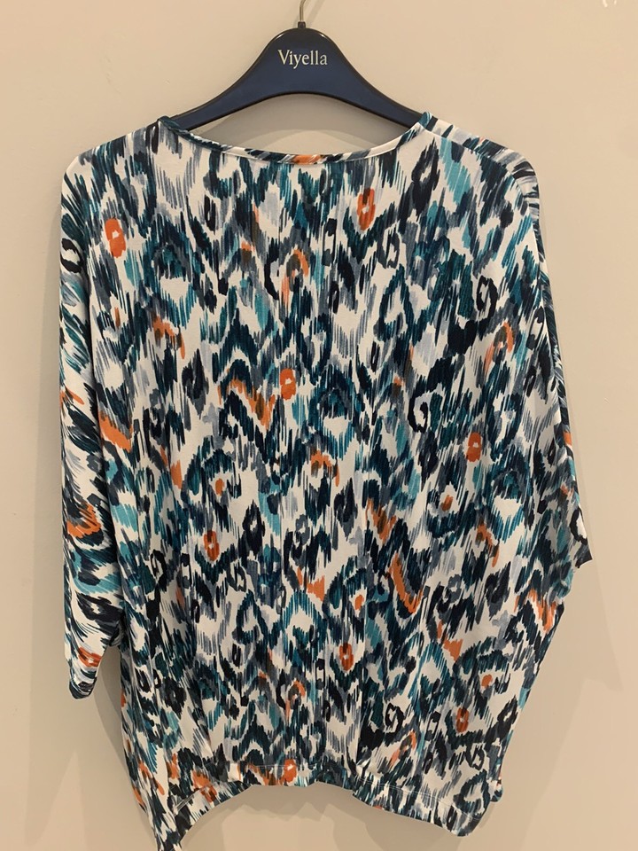 BNNT ladies DAVID NIEPER size 16 colourful jersey top eBay