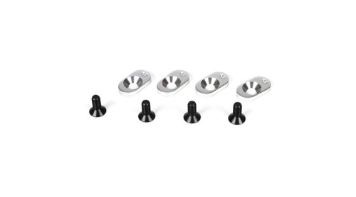 Team Losi Racing 5IVE-T LOSB5801 Engine Mnt Inserts & Screws19T(4) 5IVE-T, MINI
