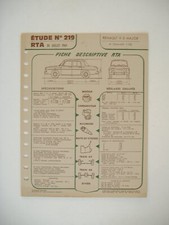 Revue technique Renault CARAVELLE