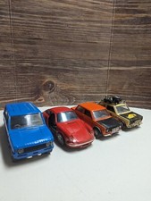 Vintage Lot Of Politoys Martoys Fiat 128 Rally Range Rover Porsche 1/24 Italy