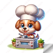 Cute Dog Sticker Design - Digital Download - Commercial Use