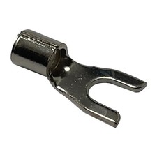 High Temperature 100 Pcs Terminal Connectors 12-10 AWG Gauge 8 Spade - USA