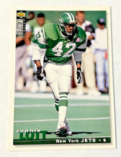1995 Upper Deck Collector's Choice NFL Card #307 Ronnie Lott New York Jets