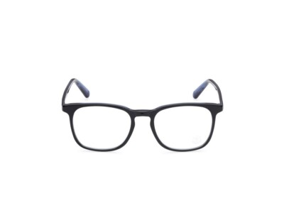 Moncler ML5118 092 Black/Blue Plastic Optical Eyeglasses Frame 51-18-150 ML 5118