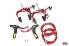 <!--F#f_0-->Genuine Dia-Compe BMX MX883 Caliper & MX2 Lever Red Brake Set<!--F/-->