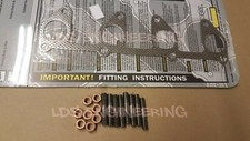 Vauxhall C20NE / C20SEH 2.0 8v exhaust manifold gasket + Stud & Nut set