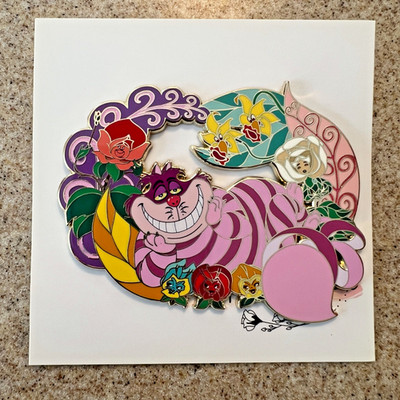 Disney Cheshire Cat We're All Mad Here PinSpirited Fantasy Pin LE 40