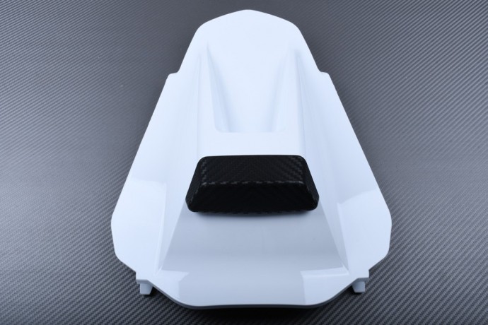 Capot de selle Duke 790 KTM blanc dosseret arrière moto années 2023 2024 2025