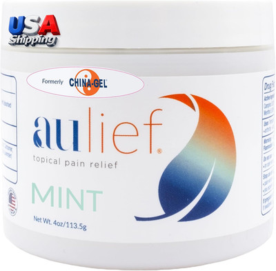 Pain Relief Massage Cream Topical Herbal Therapeutic 4 Oz Mint Green