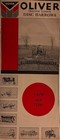 Original Oliver Tractor Tandem Disc Harrows TDM & TDW Brochure — photo 1