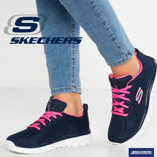 Image of Skechers Women's Graceful Pink Trainers