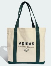 Adidas Originals KF2041 Tote Bag Wonder White Cotton Unisex Casual Sports Bag