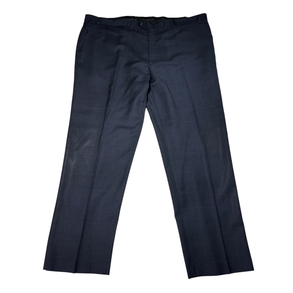 Ralph Lauren LAUREN Men's Charcoal Glen Plaid Wool Suit Blazer Pants Set 54L 48W - Image 3 of 4