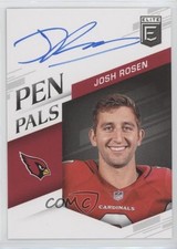 2018 Donruss Elite Pen Pals Blue Ink Josh Rosen #PP-JR Auto 0u8k