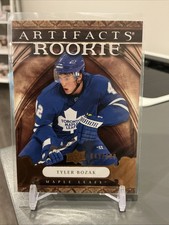 2009-10 UPPER DECK ARTIFACTS ROOKIE CARD #237 TYLER BOZAK LEAFS 649/699. rookie card picture