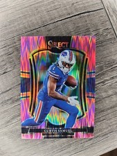 2025 Panini Select - Premier Level Curtis Samuel #184 Pink Shock Prizm