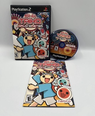 PS2 Game Taiko Drum Master w/ Case & Manual 1 Owner Excellent 2004 NTSC USA!