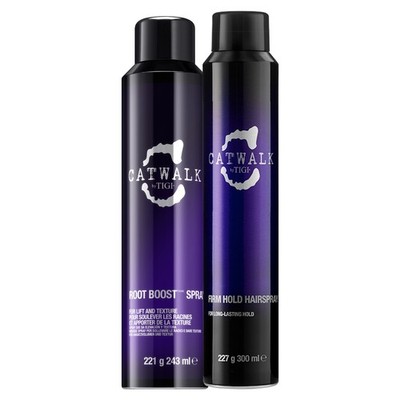 TIGI Catwalk Sparset ROOT BOOST Ansatzspray 243ml + FIRM HOLD Haarspray 300ml