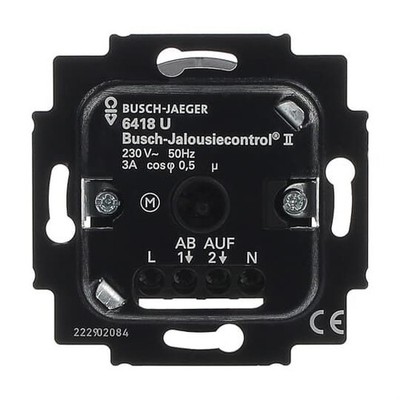 Busch-Jaeger 6418U Jalousie-Basis-Einsatz