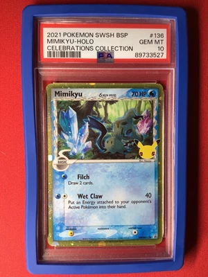 【PSA10】ミミッキュ 2021 136 デルタ種 海外 英語 25th ミミッキュ デルタ デルタ種 ポケモンカード 海外 英語版 25th プロモ