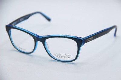 NEW KENNETH COLE REACTION KC0774 COL 092 BLU AUTHENTIC DESIGNER EYEGLASSES 52-17