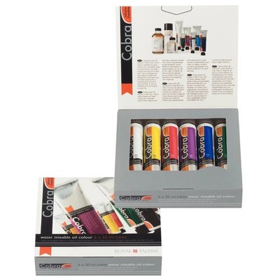 Cobra Artist wasservermischbare Ölfarben Probierset 6 x 20 ml Künstlerqualität