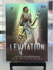 2025 Topps Victor Wembanyama Levitation Insert #L-10 Spurs SP