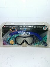 U.S. Divers Snorkel Set Goggles/Mask and Snorkel Tube Pro Series Complete 