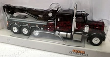 Brekina NEW HO 1/87 Scale Classic 4-Axle Peterbilt 359 Heavy Duty Tow Truck Blak