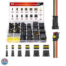 622PCS 1 2 3 4 5 6 Pin Electrical Connector  Plug Male Female Terminal Wire C...