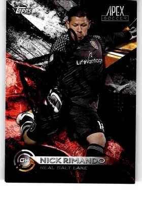 2016 Topps Apex MLS base set pick a card all autographed!!!