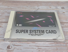 PC Engine Super System Card CD-ROM 2 System Ver 3.0 NEC Japan CIB